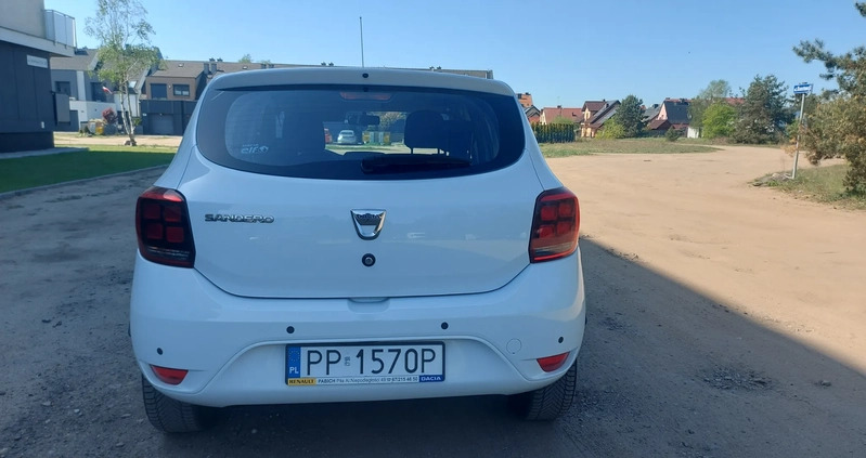 Dacia Sandero cena 33000 przebieg: 36460, rok produkcji 2019 z Piła małe 326